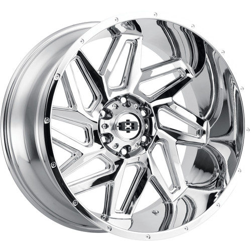 Vision Spyder 20x12 Chrome Wheel Vision Spyder 361 6x5.5 -57 361-20283C-57