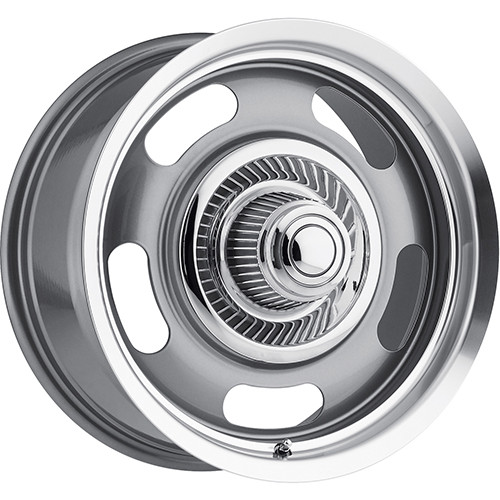 Vision Rally 17x7 Gunmetal Wheel Vision Rally 5x4.5 5x4.75 0 55-7704GMML0