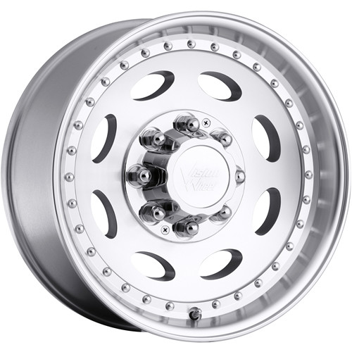 Vision Hauler Single 19.5x7.5 Machined Vision Hauler Single Rim 8x170 +0 Offset 81B-9770M0 81B-9770M0