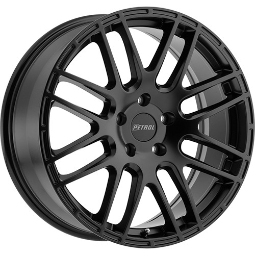 Petrol P6A 19x8 Black Wheel Petrol P6A 5x4.5 40 1980P6A405114M76