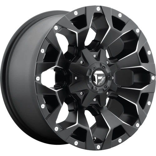 Fuel Assault 18x9 Black Wheel Fuel Assault (D546) 5x4.5 5x5 20 D54618902657