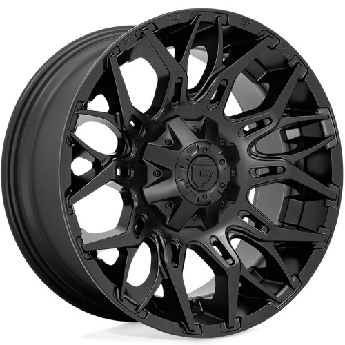 Fuel Twitch 20x10 Matte Black Wheel Fuel Twitch D772 8x170 -18 D77220001747