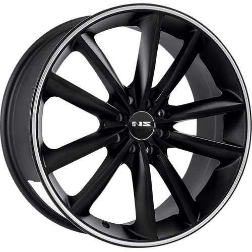 NS NS9012 18x7.5 Black Wheel NS NS9012 5x100 5x4.5 40 NS9012187526+40MBMF