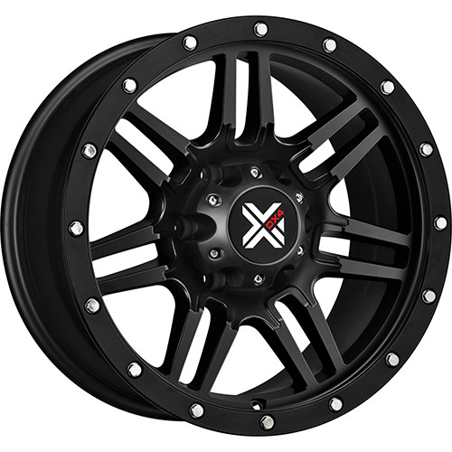 DX4 7S 16x8.5 Black Wheel DX4 7S 6x5.5 -6 X168503-6108BF1