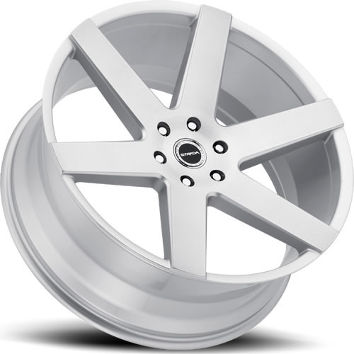 Strada Coda 24x10 Silver Wheel Strada Coda 6x135 24 S60463524BFS