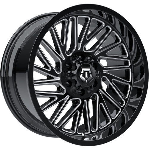 TIS 553BM 20x9 Black Milled Wheel TIS 553BM 5x5 5x5.5 0 553BM-2090900