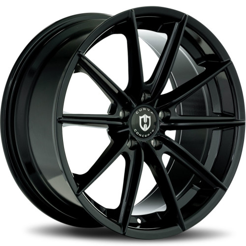 Curva CFF46 18x8.5 Gloss Black Wheel Curva CFF46 5x4.5  35 CFF46-18851143573B