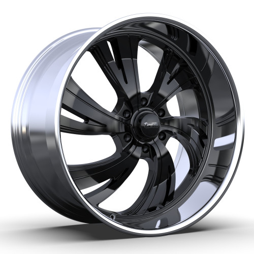 Dropstars 658B 24x11 Black Polished Wheel Dropstars 658B 6x135  40 658B-2416340