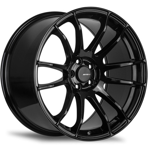 AVID1 AV20 18x8 Gloss Black Wheel AVID1 AV20 5x4.5  35 AV2018805H35GBK