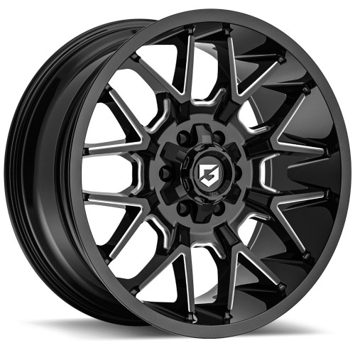 Gear Off-Road Primacy 20x10 Black Milled Wheel Gear Off-Road Primacy 768BM 8x6.5 8x6.5 -19 768BM-2108119