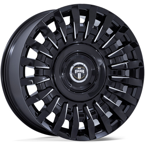 Dub Honcho 22x9 Black Milled Wheel DUB Honcho DC272 5x115 5x120 15 DC272BE22902015