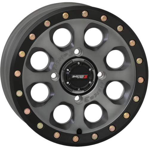 System 3 Offroad SB-7 14x7 Matte Titanium Wheel System 3 Offroad SB-7 4x137  10 14S3-7636