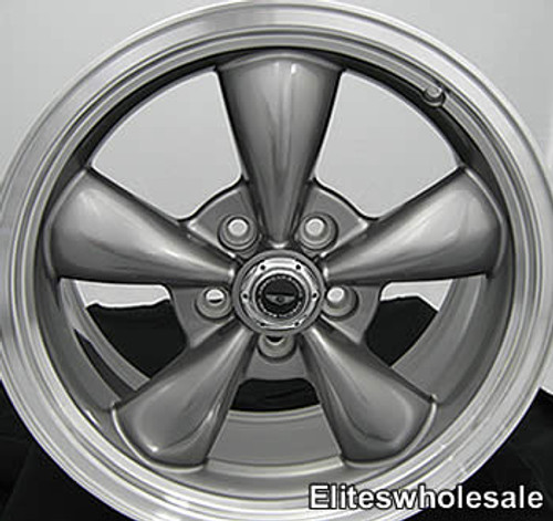 American Racing Torq Thrust M 16x7 Anthracite Wheel American Racing Torq Thrust M 5x100 35 AR105M6780A