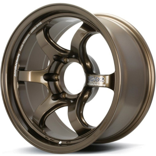 Advan Racing RG-D2 Truck 17x8.5 Umber Bronze Wheel Advan Racing RG-D2 Truck 6x5.5  -10 YAT7H-10KUA