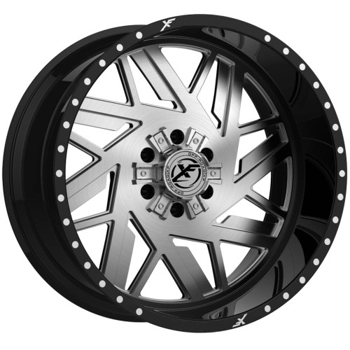 XF Flow XFX-306 26x14 Machined Black Wheel XF Flow XFX-306 6x135 6x5.5 -76 XFX-N-306261461351397-76GBBRMW