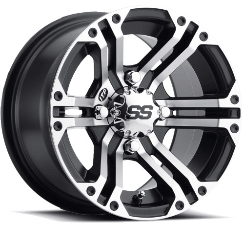 ITP SS212 14x8 Machined Black Wheel ITP SS212 4x137  13 57-40224