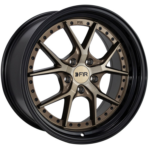 F1R F105 19x9.5 Bronze Black Wheel F1R F105 5x4.5  35 F10519955114BZBK35