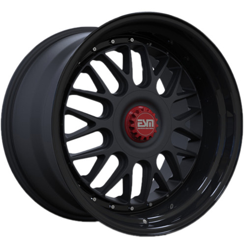 ESM ESM-004M 18x8.5 Matte Black Wheel ESM ESM-004M 5x130  45 ESM004MMGB18X855X130RT45CB716