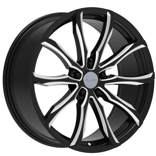 Elure 51 20x8.5 Black Milled Wheel Elure 51 5x4.5  35 ELR051-2865BMW
