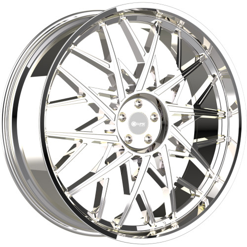 Eclipse 102 26x9.5 Chrome Wheel Eclipse 102 6x5.5  25 ECL102-26985C