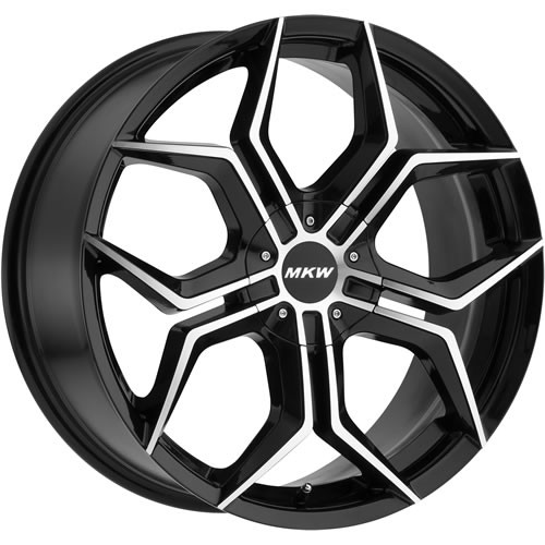 MKW M121 18x8 Black Machined Wheel MKW M121 5x110 5x115 40 M121-1880003140B