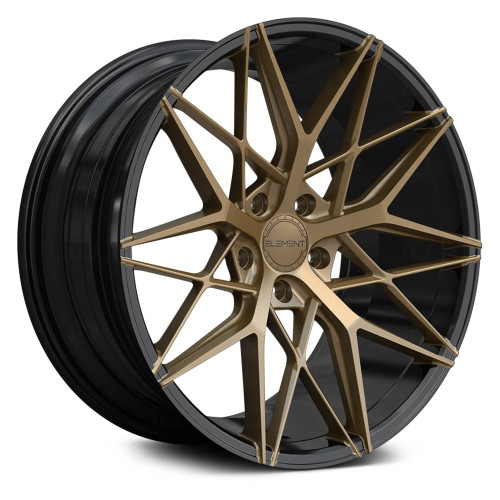 Element EL24 20x8.5 Bronze Black Wheel Element EL24 5x4.5  35 EL2420855114+35B/BL