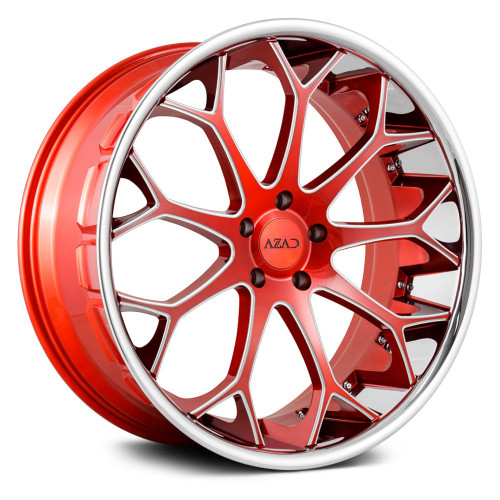 Azad AZ99 20x9 Red Wheel Azad AZ99 5x115  20 AZ992095115+20RM/SSL