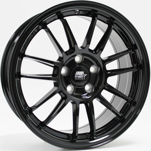 MST MT45 15x7 Gloss Black Wheel MST MT45 4x100  35 45-5749-35-BLK