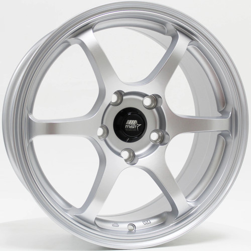 MST MT40 16x7 Gloss Silver Wheel MST MT40 5x4.5  38 40-6765-38-SIL