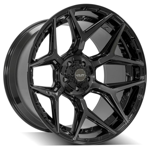 4Play 4P06 22x10 Black Brushed Wheel 4Play 4P06 5x5 5x5.5 -18 4P06-22100-5D55-18BBT