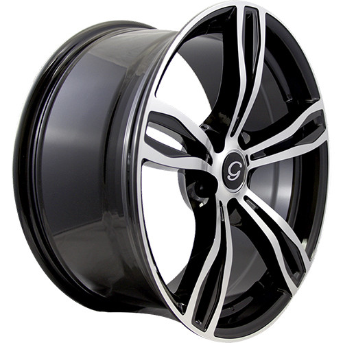 G-Line G5056 19x9 Machined Black Wheel G-Line G5056 5x120 38 5056199512038BP