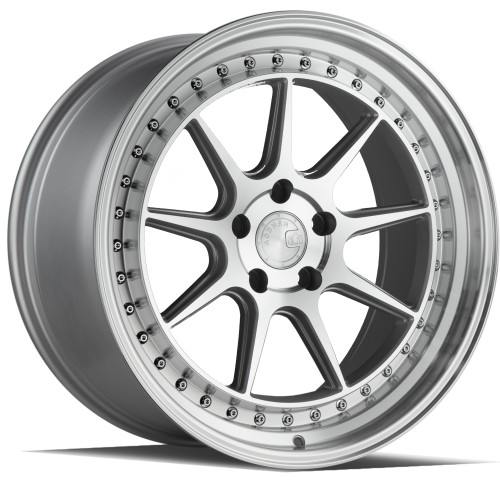 Aodhan DS-X 19x11 Silver Wheel Aodhan DS-X 5x4.5  15 DSX1911511415SMF