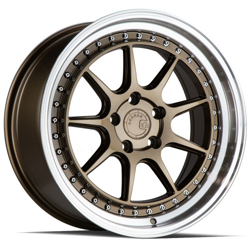 Aodhan DS-X 19x8.5 Bronze Machined Wheel Aodhan DS-X 5x4.5  35 DSX1985511435BZ