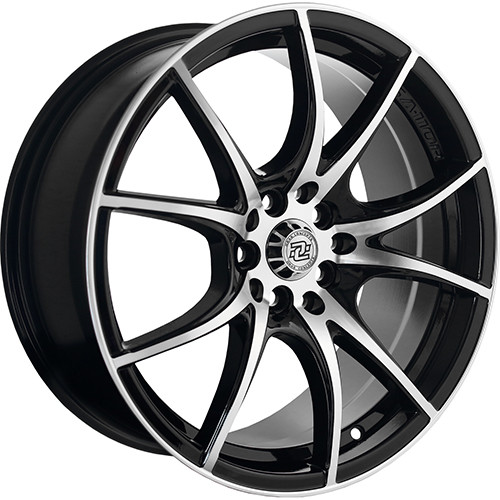 Drag Concepts R27 18x8 Machined Black Wheel Drag Concepts R27 5x4.5  35 DC27185545-35GBM