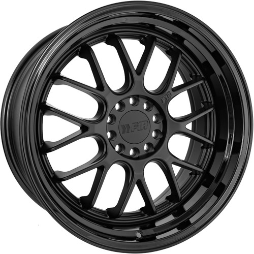 F1R F21 19x9.5 Satin Black Wheel F1R F21 5x112 5x4.5 35 F2119955112SB35