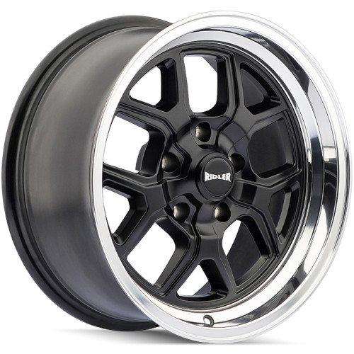 Ridler Style 610 20x10 Matte Black Wheel Ridler Style 610 610 5x4.5  0 610-2165MB