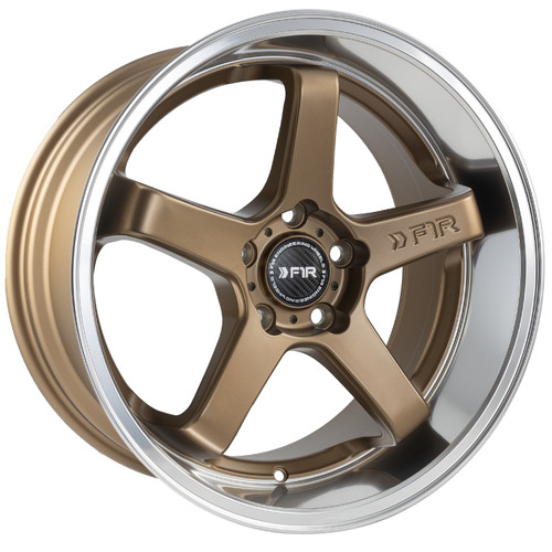 F1R FC5 18x8.5 Satin Bronze Wheel F1R FC5 5x112  42 FC518855112BZ42