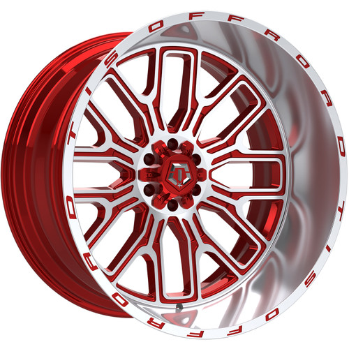 TIS 560MRL 20x12 Machined Red Wheel TIS 560MRL 5x4.5 5x5 -44 560MRL-2120544