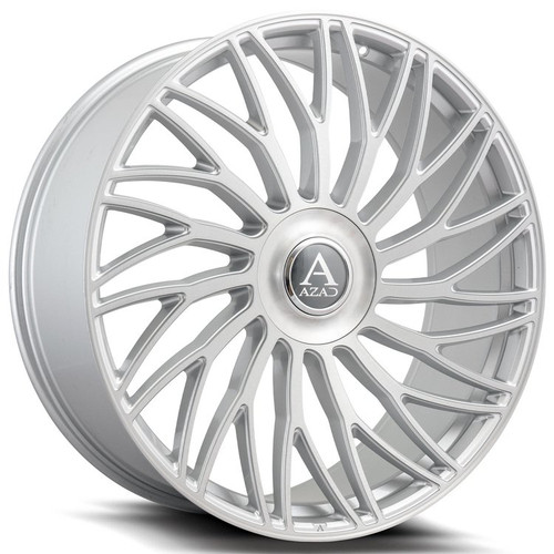 Azad AZ717 22x10.5 Silver Wheel Azad AZ717 5x112 5x4.5 40 AZ717221055112/114.3+40BR/SILVE