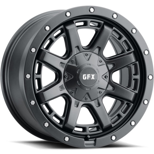 G-FX TR-27 18x9 Matte Black Wheel G-FX TR-27 5x5 5x5.5 12 T27 890-5009-12 MB