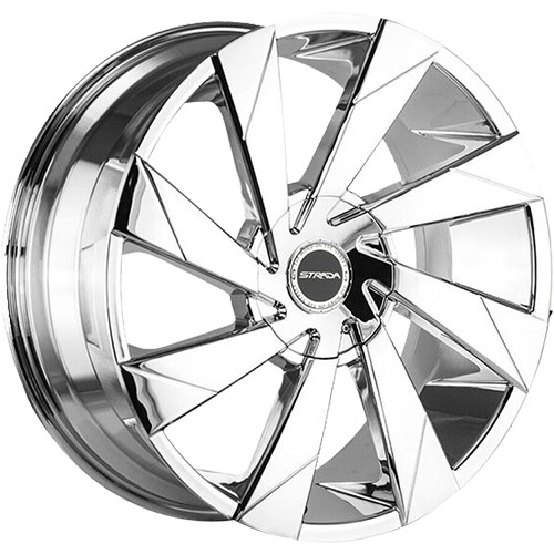 Strada Moto 20x8.5 Chrome Wheel Strada Moto 5x4.25 5x4.5 35 S62050435