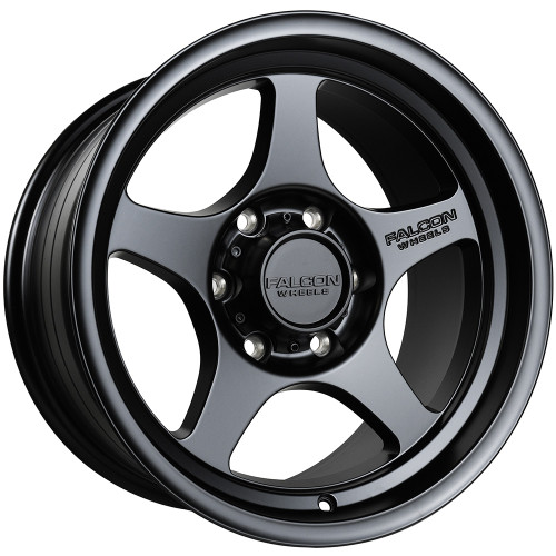 Falcon Off-Road T2 17x9 Matte Black Wheel Falcon Off-Road T2 5x5  -12 T2-7973-12-MBK