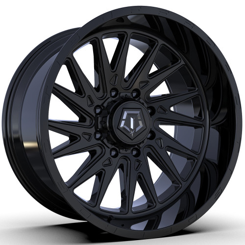 TIS 547B 24x14 Gloss Black Wheel TIS 547B 6x135 -76 547B-2446376