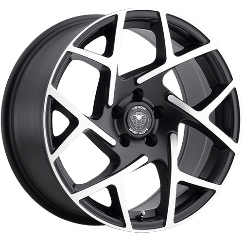 Venom 31 20x8.5 Machined Black Wheel Venom 31 5x4.5  33 VEN31208551143+33B-A2