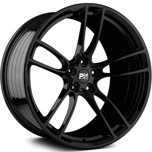 P51 101RF 20x11 Black Wheel P51 101RF Blank  50 P511-GB514201150