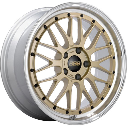 BBS LM 19x9.5 Gold Machined Wheel BBS LM 5x120  35 LM228GPK