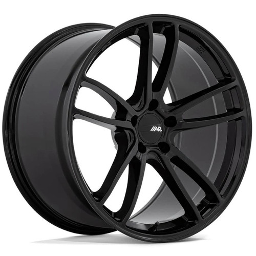 American Racing Mach Five 20x10 Gloss Black Wheel American Racing Mach Five AR941 5x120  22 AR94121052322