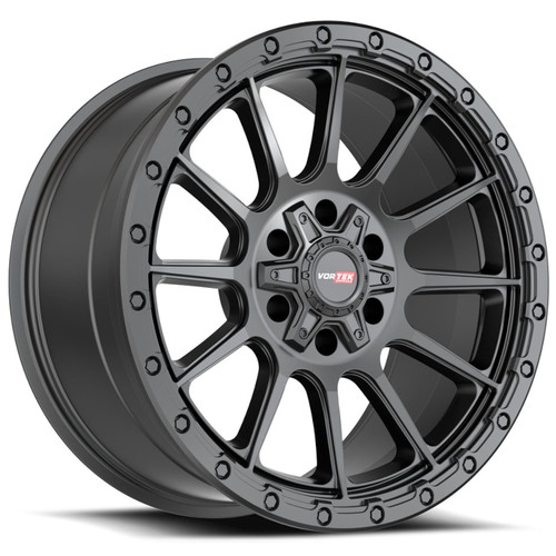 Vortek VRT-606 18x9 Matte Black Wheel Vortek VRT-606 5x5 5x5.5 -12 60618943-12MB