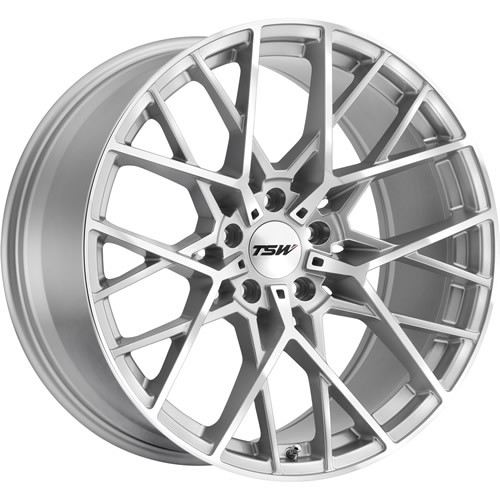 TSW Sebring 18x8.5 Silver Wheel TSW Sebring 5x4.5 20 1885SEB205114S76