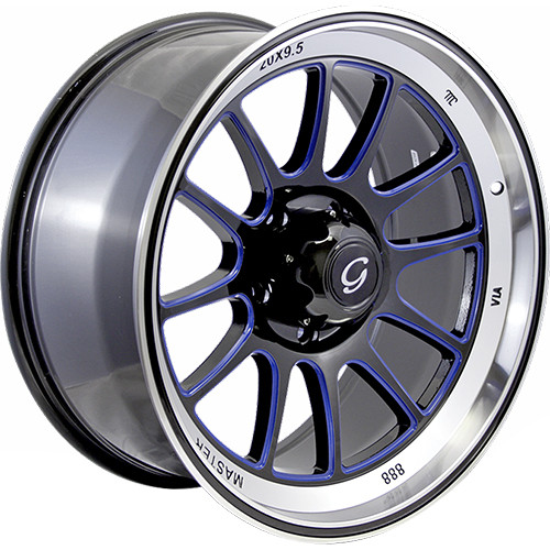 G-Line G0089 20x9.5 Black Blue Wheel G-Line G0089 5x5.5 15 00892095513915BBW